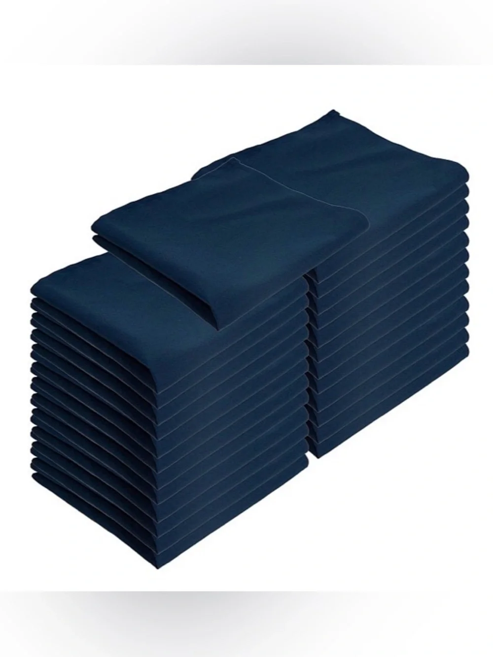 Mariposa Poly Spun Napkin 20x20 Navy Blue - Pack Of 25